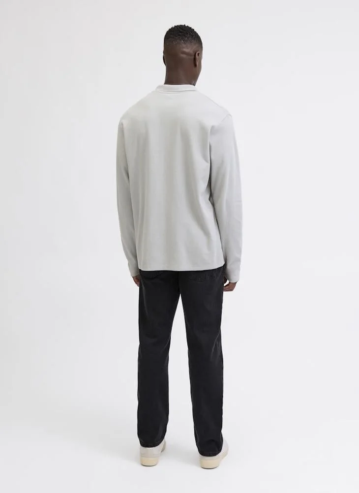 JJ Rebel Long sleeve polo shirt