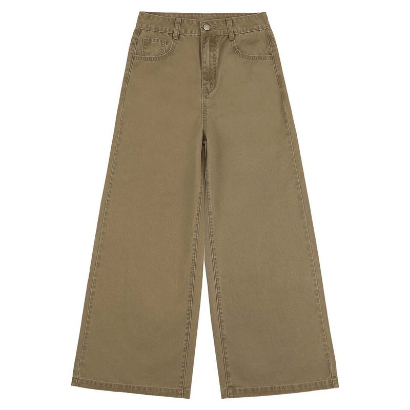 Unisex Classic Denim Jeans Loose Fit Daily Outdoor Wear - Image 5