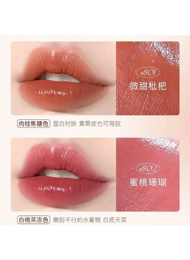 HIVI EYESHADOW - LIP GLOSS - SOFT BLUSH FLORAL LIGHT MAKE UP GIFT BOX .WHEN THE FLOWER LANGUAGE IS LIGHT . - Image 4