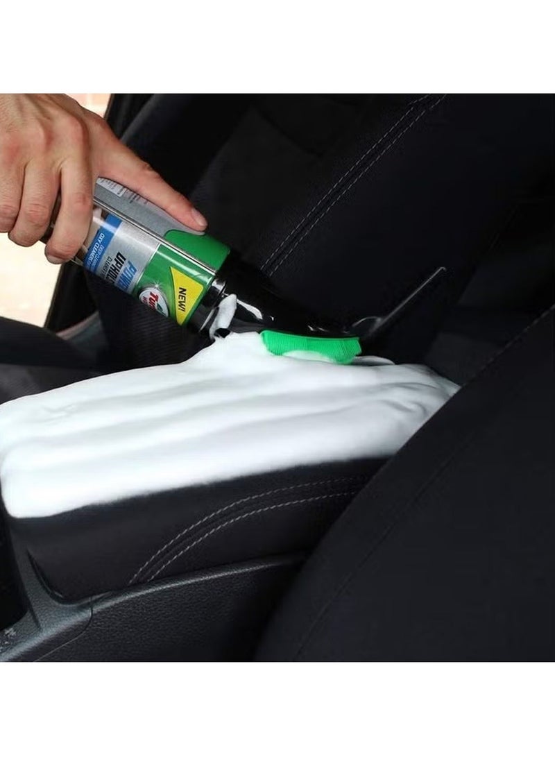 TurtleWax Turtle Wax Power Out Upholstery Cleaner with Brush, Car Interior Foam Cleaner Spray, Fabric Seat Cleaner, Carpet Cleaner, Leather Cleaner, Stain Remover, Odor Eliminator, Deep Cleaning Car Detailing Upholstery Protector - Image 2
