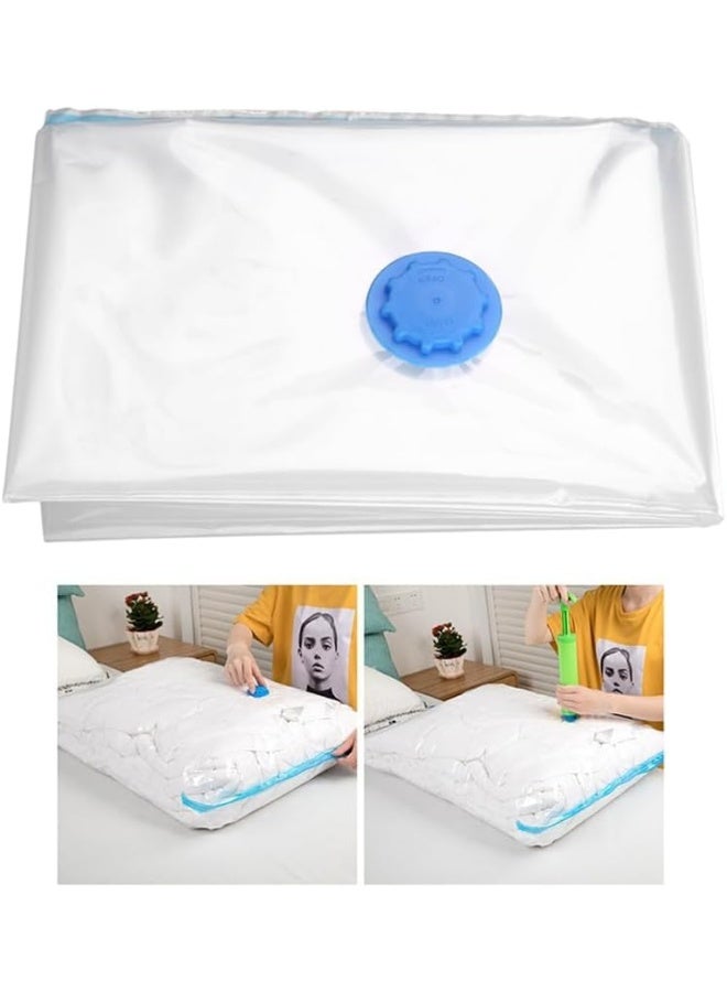 MOMENT 1 Pcs Vacuum Storage Bags 60 X 80Cm, Space Saver Bags, Reusable Compression Bags Space Saver, Vacuum Bag For Packing, Clothes, Bedding, Travel - Image 4