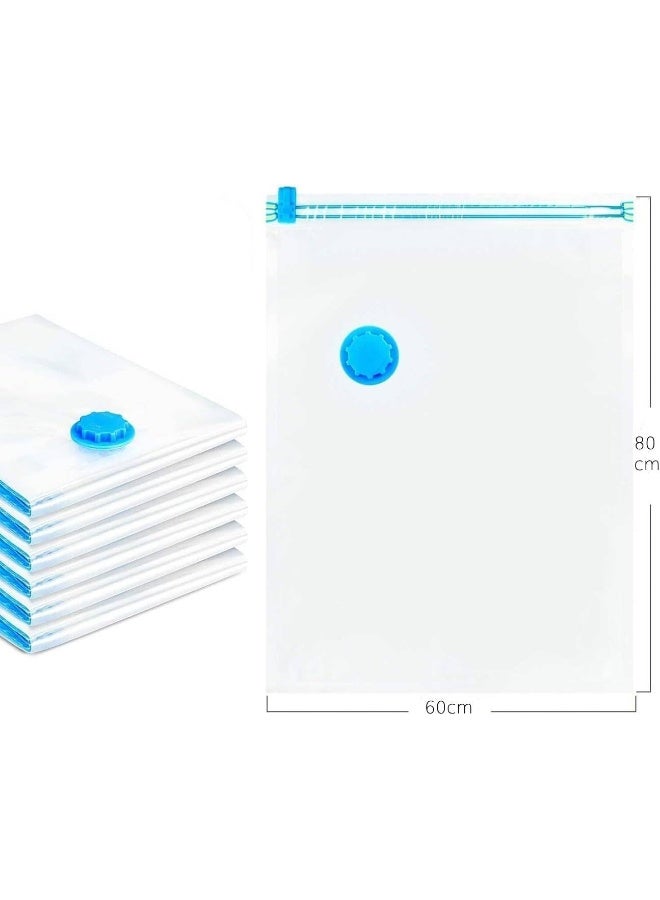 MOMENT 1 Pcs Vacuum Storage Bags 60 X 80Cm, Space Saver Bags, Reusable Compression Bags Space Saver, Vacuum Bag For Packing, Clothes, Bedding, Travel - Image 2