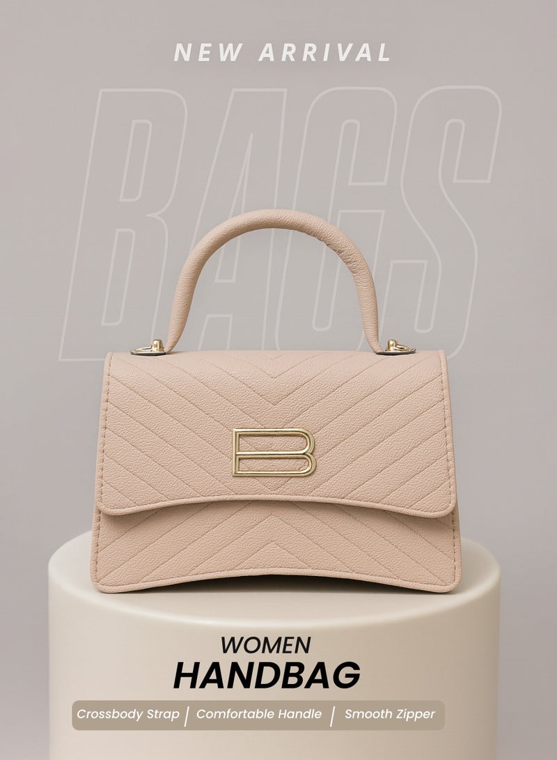 VIPTOUR Women’s PU Leather Handbag Stylish Top Handle Bag with Zipper Closure, Lightweight & Durable Shoulder Bag - Image 2