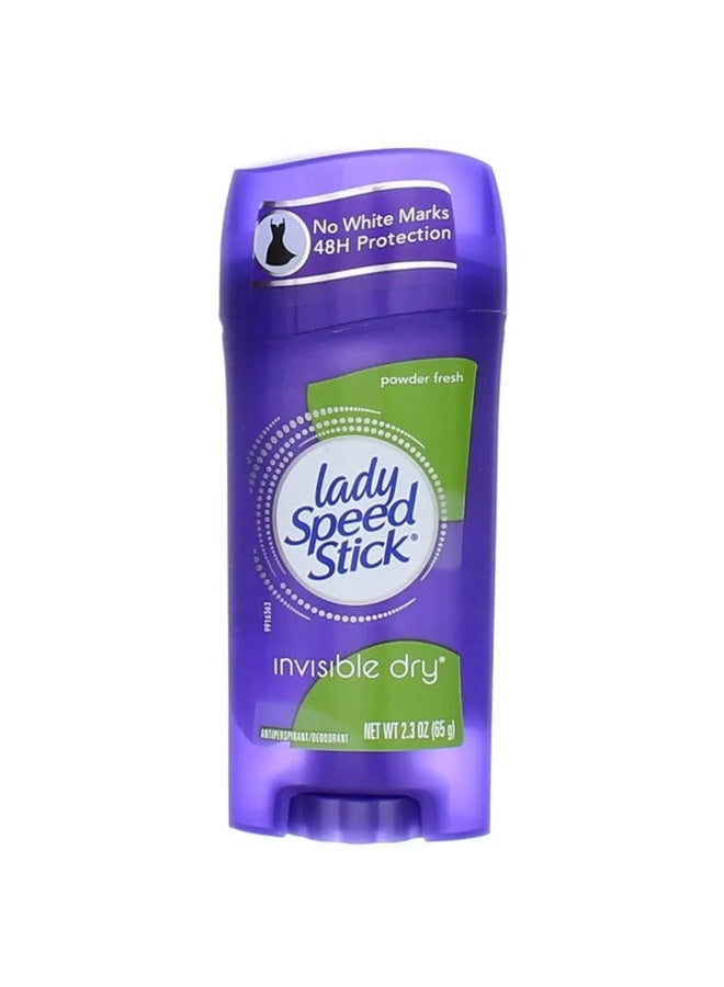 Lady Speed Stick Invisible Dry Antiperspirant Deodorant Powder Fresh 65g