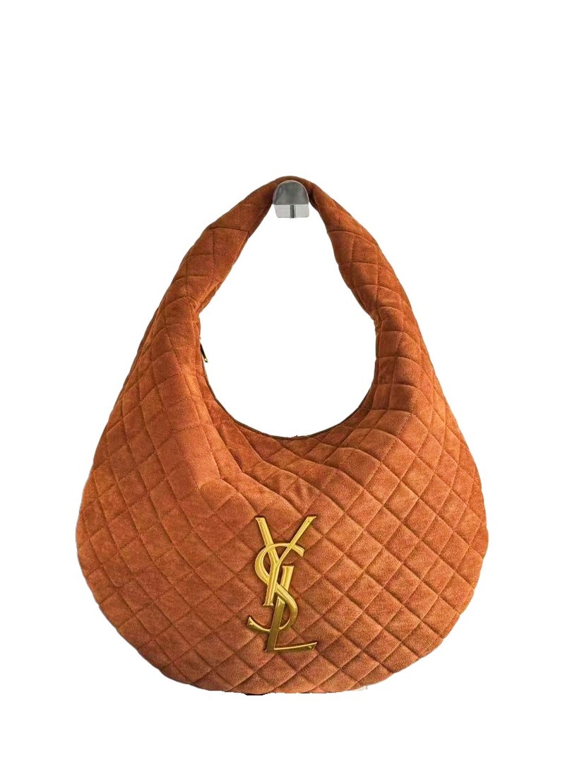 Yves Saint Laurent ICARE HOBO EN CUIR SUEDE MATELASS - Image 1