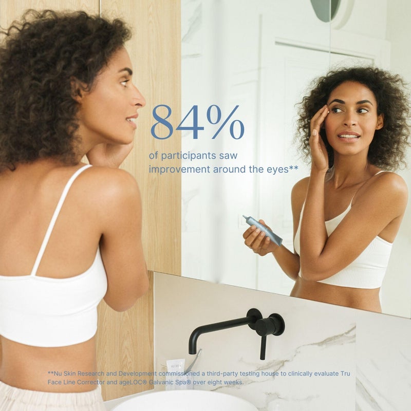 Nu Skin NuSkin Tru Face Line Corrector | Wrinkle Reducing Peptides | Aging for Fine Lines | Targets Mouth Lines & Forehead Wrinkles for Youthful, Smooth Skin | Put on before makeup & Face Wash | 1 Pack - Image 3