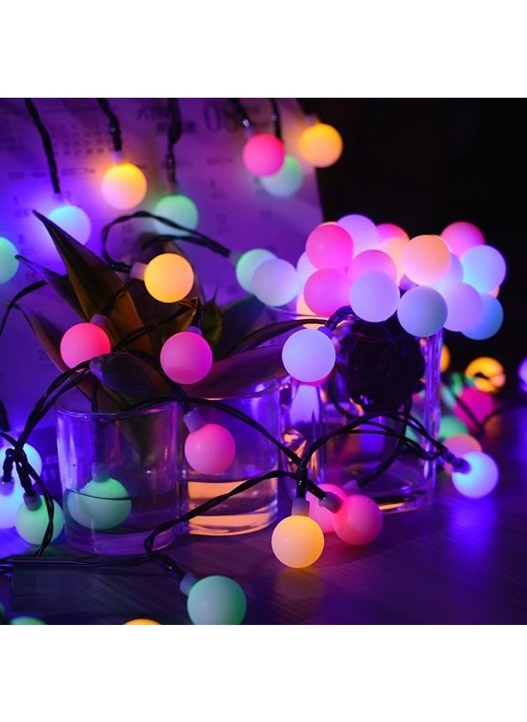 Technosmart Techno Smart 30 LED Solar Vivid Color Balls Garden Lighting Decoration Solar Energy Mode Options  - Image 1