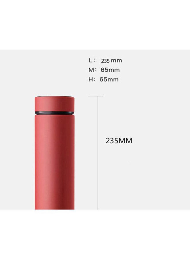 Beauenty Intelligent Thermos Water Bottle Red/Black 500ml - Image 2