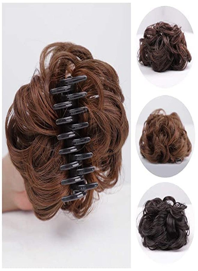 VIVIAN Claw Clip in Hair Bun Messy Hair Extension |Hair Extensions| Extension Hair - Image 4