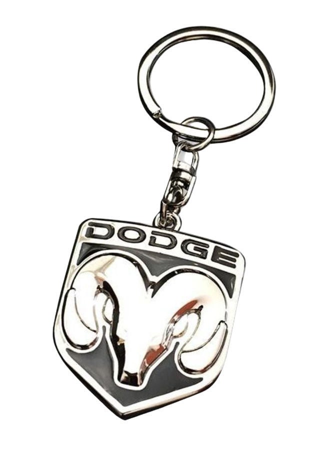 NIBEMINENT Emblem Makarine Dodge Logo Keychain  - Image 1