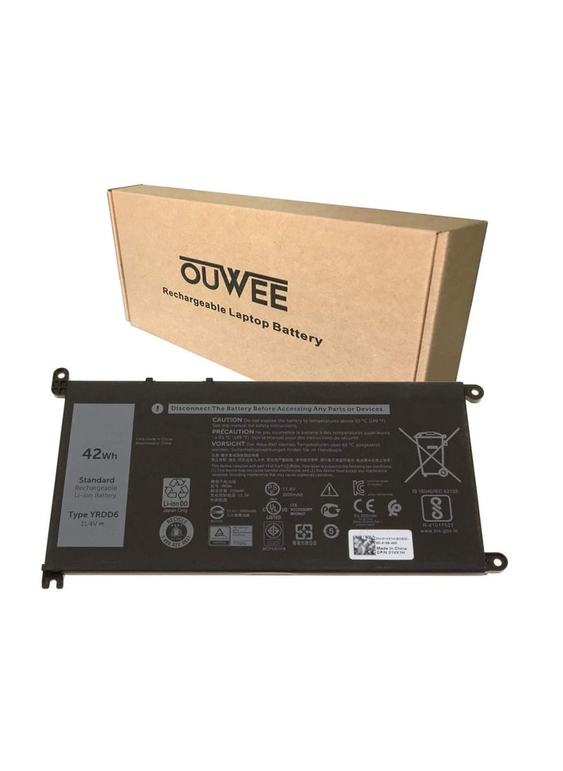CSF DELL BATTERY  YRDD6  4793 5493 5585 5590 5594 5598 Vostro 3491 5481 5581 5490 5590 VM732  - Image 1