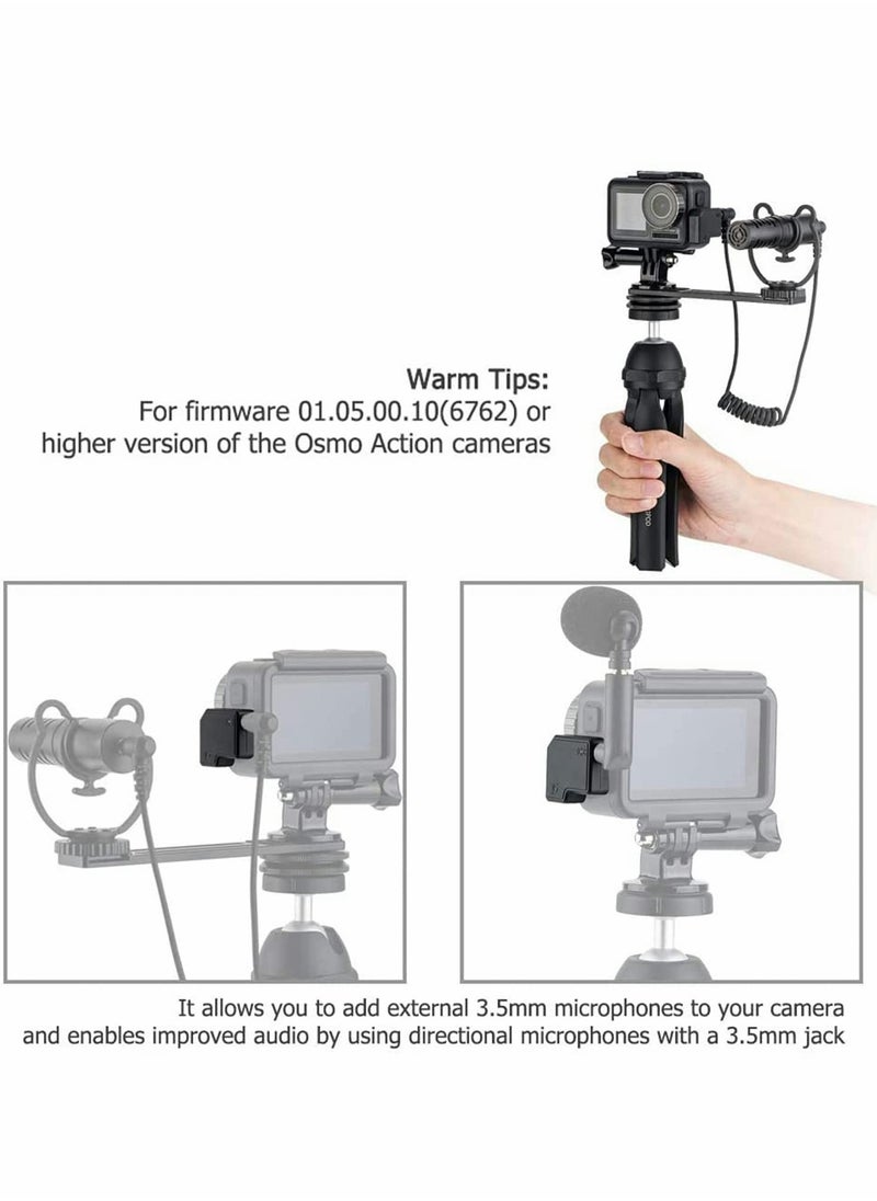 Generic - Dual 3.5mm/USB-C Mic Adapter, Accessories for OSMO Action Camera - Image 1