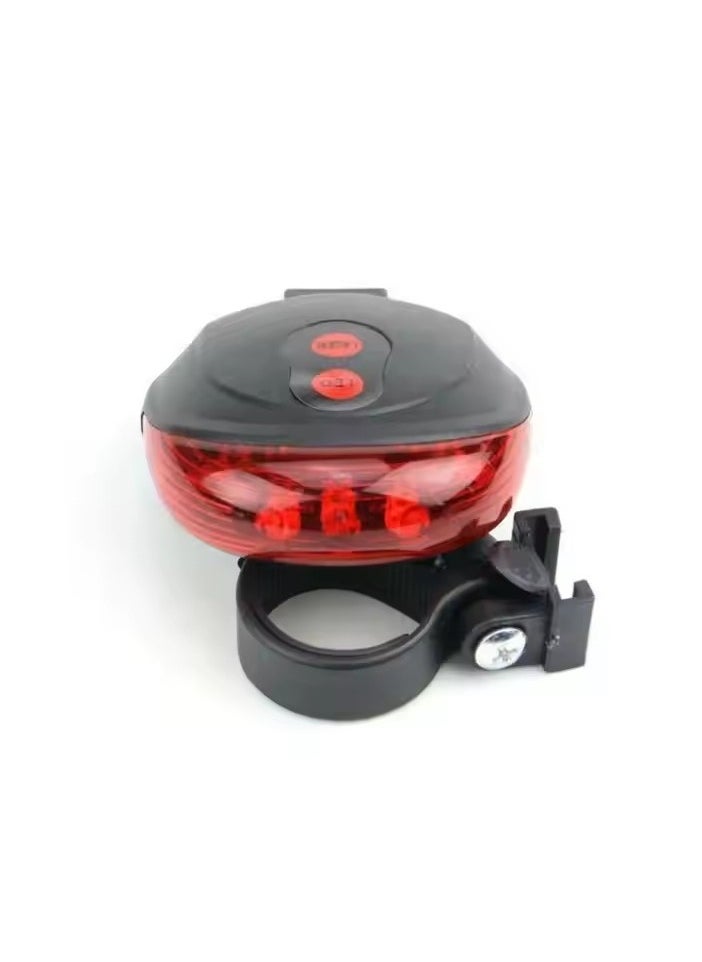 Generic - Bicycle Riding Flash Mode Red Light Waterproof with Laser Beam, LED Bicycle Tail Light, Safety Warning Light, Bicycle Rear Light Tail Light - Image 1