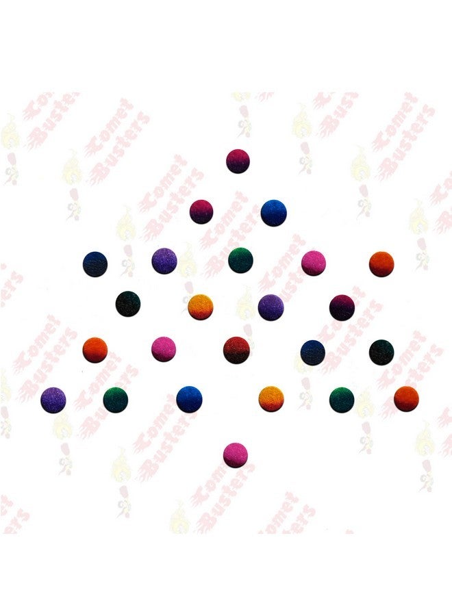 كوميت باسترز بيندي دائرية جميلة مصنوعة يدويًا بألوان أومبري (4 مم) (Bin2136) - Image 3