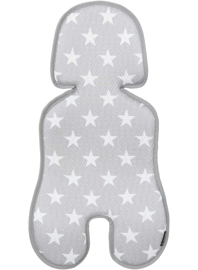 مانيتو Clean Infant Carseat 3D Mesh Seat Pad/Cushion/Liner (Star Grey) - Image 1
