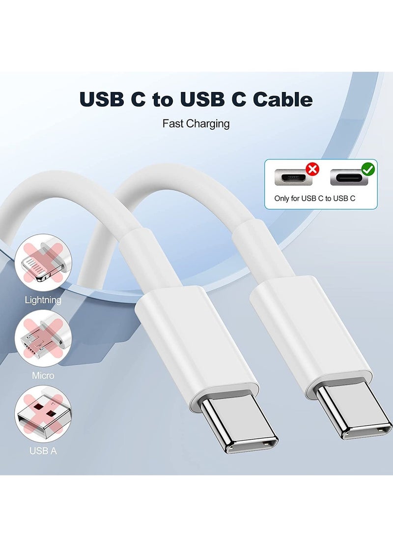 JAJEEK 2-Pack iPhone 16 Charger – Fast Charging USB-C to Lightning Cable & Plug for iPhone 16/15/14/13/12/11 Pro/Pro Max/XS Max/XR/SE/8 Plus, iPad Pro Air Mini (1M Long) - Image 3