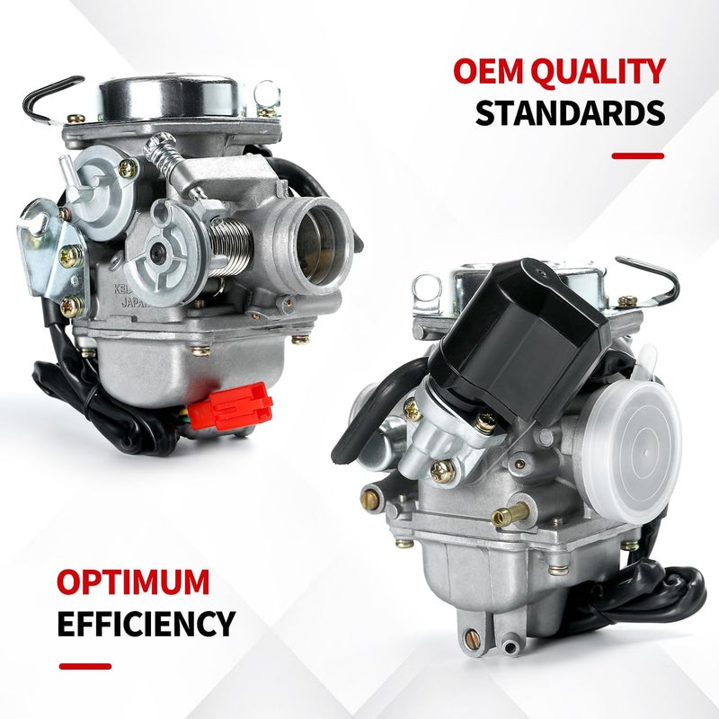 YDO Carburetor for GY6 125cc 150cc 4 Stroke Engines with Intake Manifold - Image 4