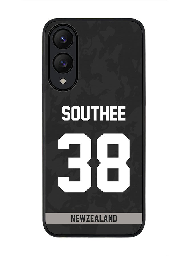 Stylizedd For Samsung Galaxy S25 Edge Case,Slim fit Camera Protection, Shockproof Thin Phone cover  - New Zealand Tim Southee, Jersey No 38