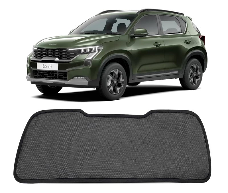 Autofact Dicky Curtain for Sonet | Custom Fit Rear Windshield Sunshade | UV & Heat Protection | Foldable Mesh | Privacy & Cooling Car Accessory - Image 1