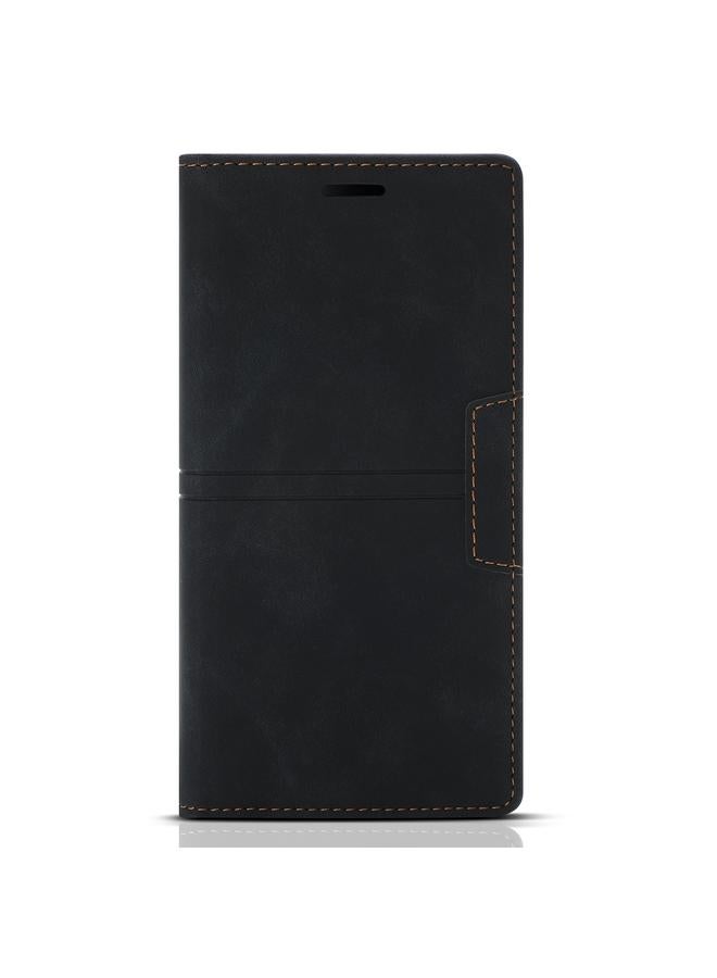 اس-توب جراب لهاتف iPhone 13 Pro Max Dream Magnetic Suction Business، جراب جلد PU أفقي قلاب مع حامل وفتحة بطاقة ومحفظة - Image 2