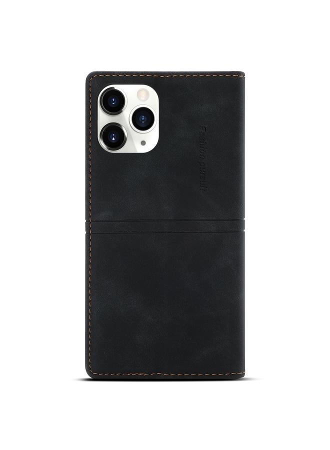 اس-توب جراب لهاتف iPhone 13 Pro Max Dream Magnetic Suction Business، جراب جلد PU أفقي قلاب مع حامل وفتحة بطاقة ومحفظة - Image 3