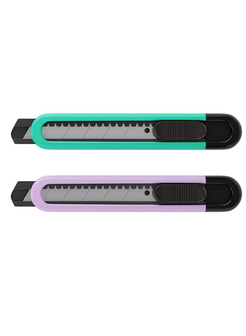 ErichKrause 1-Piece Pastel Bloom Butterfly Themed 18mm Utility Cutter Assorted Colours - Image 2