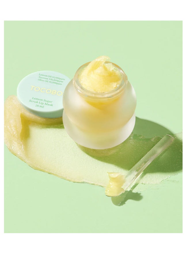 TOCOBO Lemon Sugar scrub Lip Mask 20ml - Image 2