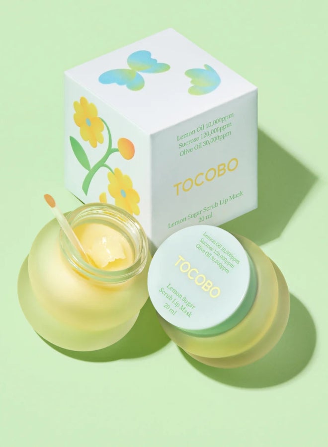 TOCOBO Lemon Sugar scrub Lip Mask 20ml - Image 3