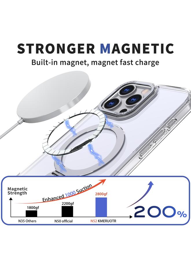 اس-توب جراب لهاتف iPhone 16 Pro Max Wing Series Gen2 MagSafe حامل حلقي معدني - Image 2