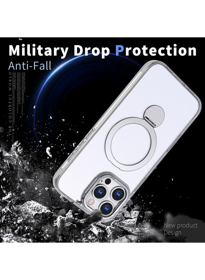 اس-توب جراب لهاتف iPhone 16 Pro Max Wing Series Gen2 MagSafe حامل حلقي معدني - Image 3