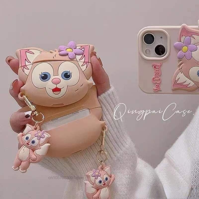 Meyaar Silicone Case for Apple Airpods 4 (2024) Cute Design for AirPods 4 with Active Noise Cancellation (ANC) with Keychain Shockproof Protective Case (Lina-Bell) - Image 5