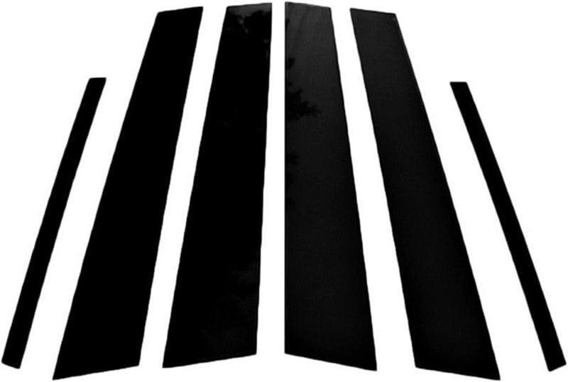Vuzmode 6PCS Glossy Black B C Pillar Post Trim for Kia K5 - Image 1