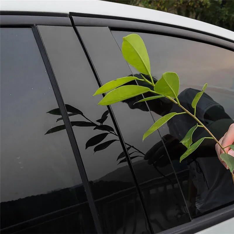 Vuzmode 6PCS Glossy Black B C Pillar Post Trim for Kia K5 - Image 5