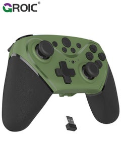 black and green