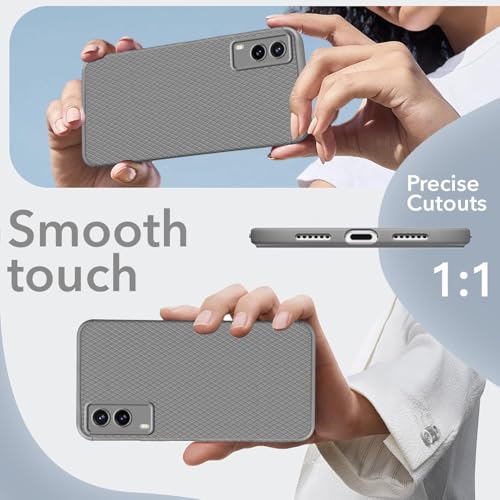 Jkobi Back Cover Case for Vivo V21e 5G (Liquid Silicone | Side Grip | Camera Protection) - Image 2