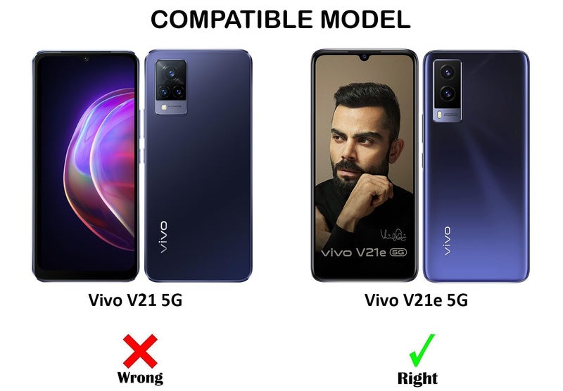 Jkobi Back Cover Case for Vivo V21e 5G (Liquid Silicone | Side Grip | Camera Protection) - Image 4