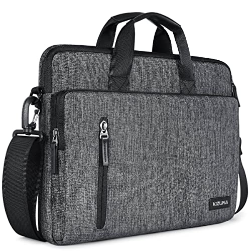 KIZUNA Laptop Bag Case 17 Inch Computer Shoulder Sleeve Briefcase for LG gram 17 2022 /Dell G7/17.3" HP ProBook 470/Lenovo Ideapad 700/DELL Precision 7710/Predator PH717-71-746,Grey - Image 1