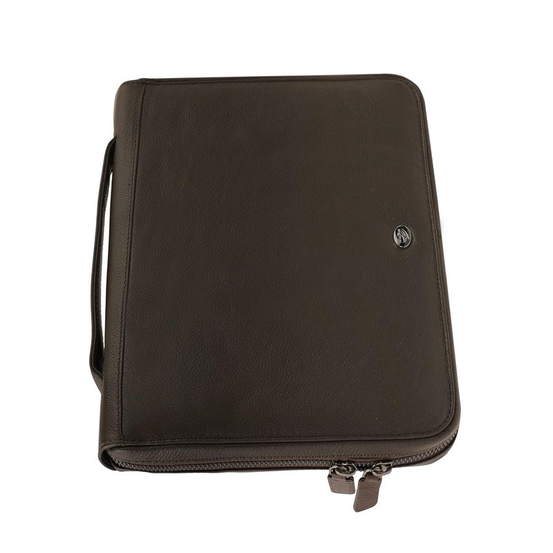 Perf Genuine Leather Portfolio Case | Multipurpose Document Holder, Certificate Folder, iPad & Stationery Organizer | Premium Finish for Office & Travel - Image 2