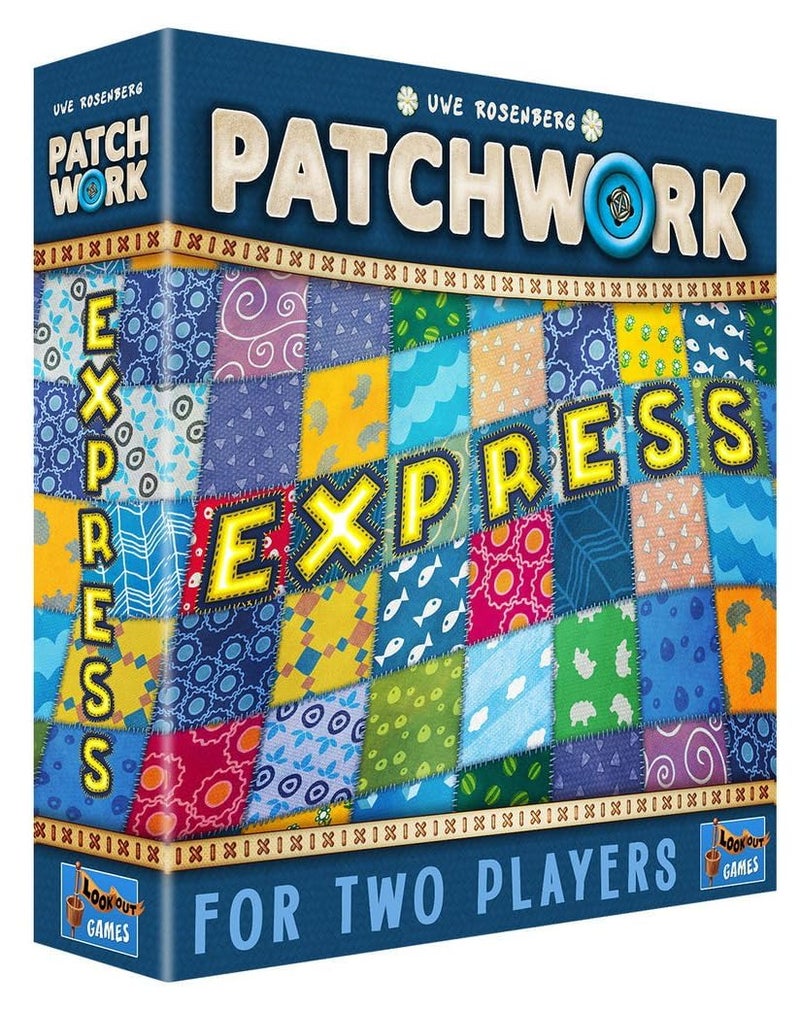 Lookout Patchwork Express Board Game FastPaced TwoPlayer Quilting Strategy Game Interactive Puzzle Game for Kids Adults Ages 6 2 Players 20 Minute Playtime Made by Lookout Games - Image 4
