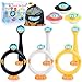 WeeHomm Pool Diving Toys for Kids 9 PCS Swimming Pool Diving Rings Summer Duck Dive Sticks with Duck Float Toys for Kids 48 812 Fun Outdoor Underwater Pool Games for Teens - Image 3