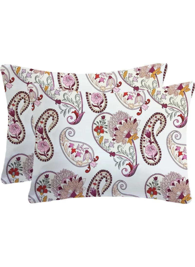 Lief Home Cotton Zippered Pillow Case | 50X70 (2 Pieces)