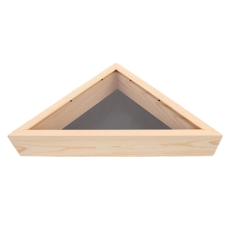 📦 صندوق علم للمحاربين القدامى من خشب متين مع غطاء واق - Image 4