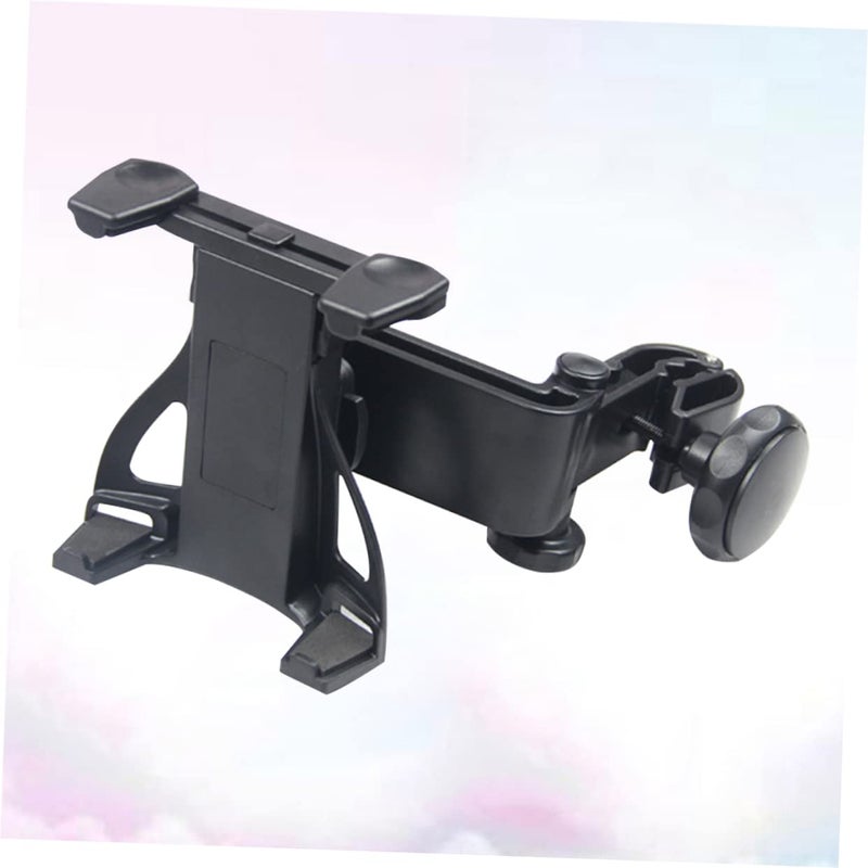Adjustable Car Headrest Tablet Holder Mount Bracket Phone Stand Black - Image 4