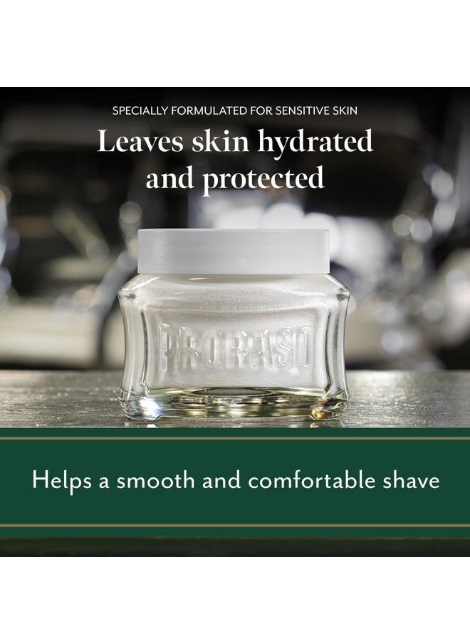 Pre-Shave Conditioning Cream for Men, Sensitive Skin Formula with Oatmeal and Green Tea, 3.6 Ounce (Pack of 1)
