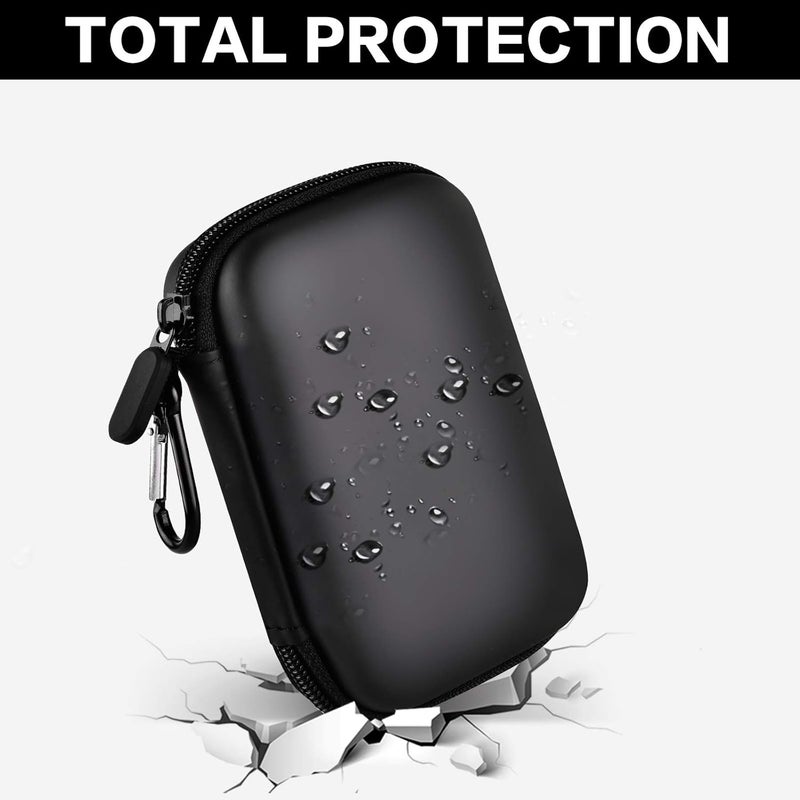 PAIYULE Case Compatible with Samsung T7/ T7 Touch Portable SSD 1TB 2TB 500GB USB 3.2 External Solid State Drive, Travel Carrying Storage Organizer Fits for USB Cables and More Accessories (Black) - Image 5