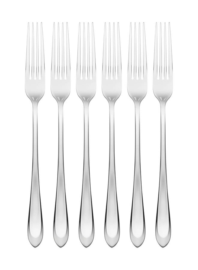 Hampton Forge 895325 Alesey Mirror Everyday Dinner Forks, Set Of 6 - Image 1