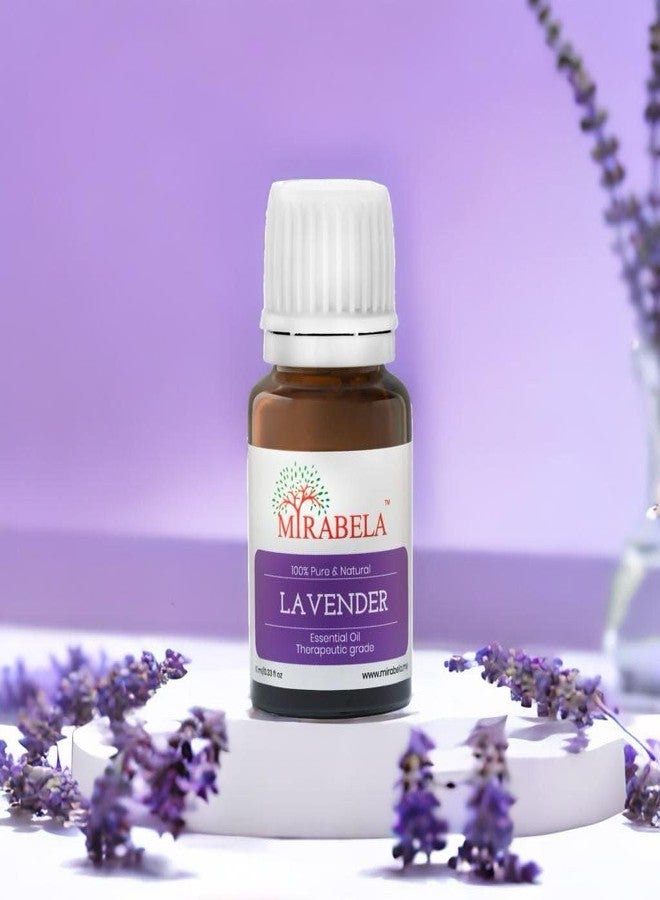 Mirabela Lavender Essential Oil 100% Pure Natural Undiluted Therapeutic Grade Essential Oil For Aromatherapy Sleep Stress Relief Skin Hair, 10 ml - Image 5