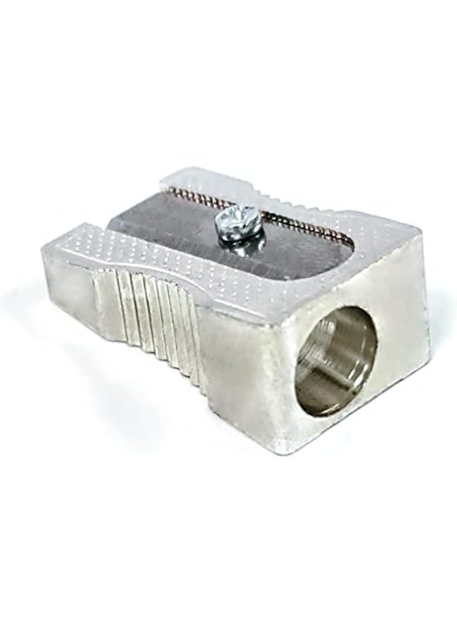 Maxi 5-Piece Metal Body Pencil Sharpener Single Hole - Image 2