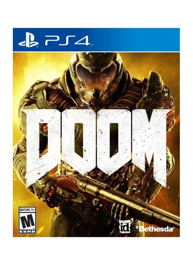 بيثيسدا لعبة Doom - (إصدار عالمي) - الأكشن والتصويب - playstation_4_ps4 - Image 1