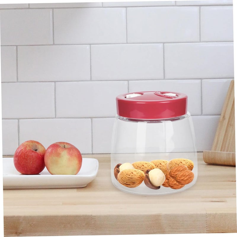 Glass Sealed Storage Jar 1000ml Multipurpose Glass Food Jar for Pickle Making and Fermentation, Airtight Kitchen Container for Home Canning and Meal Prep - Image 4